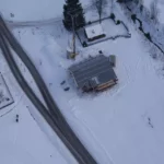 Luftansicht Baustelle Flugschule Austriafly (Foto Austriafly)