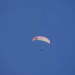 Paragleiteranfänger beim Höhenflug in Werfenweng (Foto Austriafly)