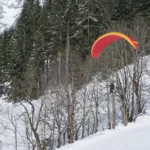 Winterflug Übunghang (Foto Austriafly)