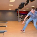 Hannes beim "Kugelstoßen" (Foto: Austriafly)