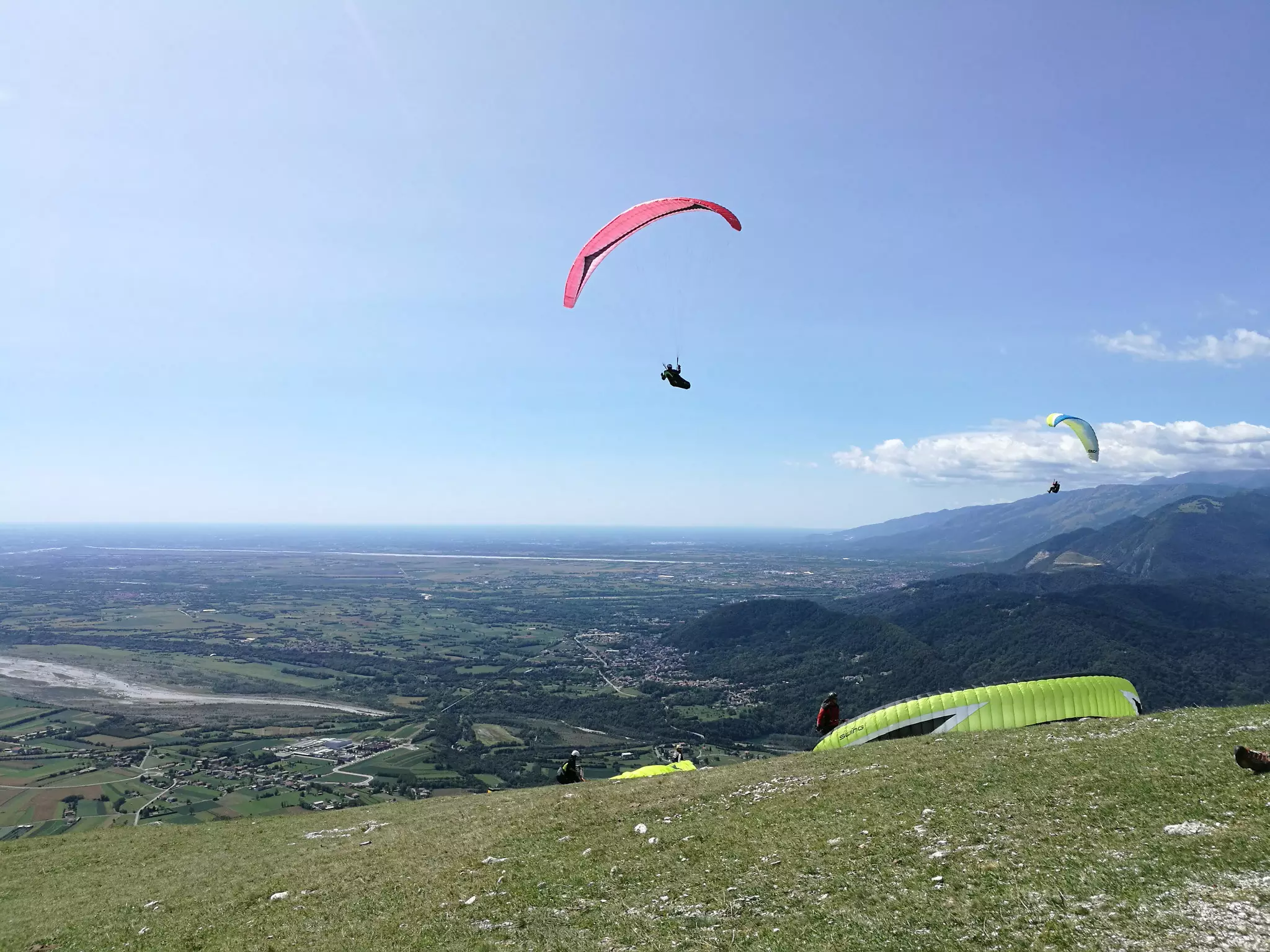 Paragleiten Soaren Meduno