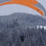Schön so ein Gleitschirmflug am Übungshang (Foto Austriafly)